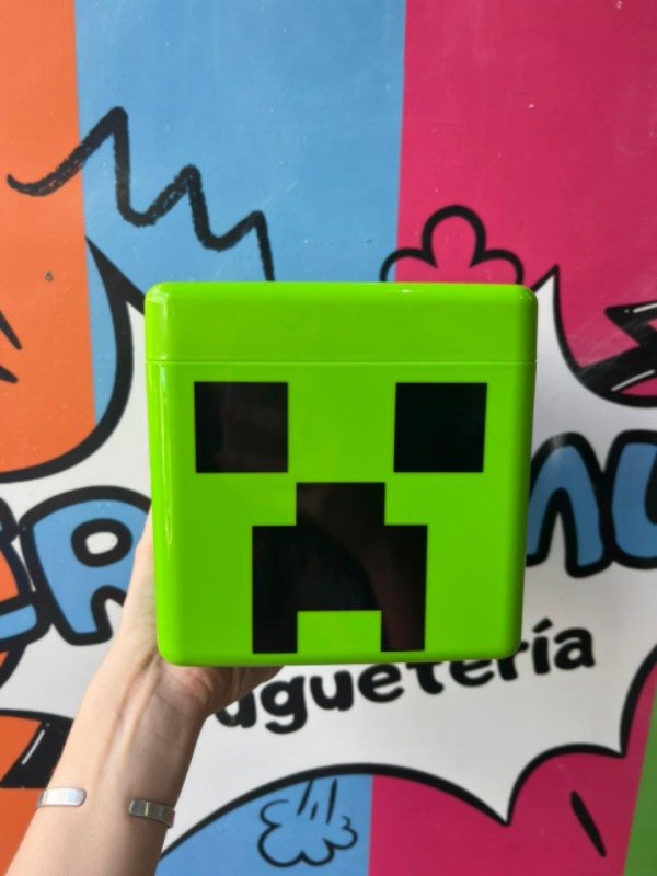 Producto - Cubos Magnéticos Minecraft x300 en caja con diseño: Creeper