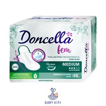 Producto - DONCELLA INCONT. MEDIUM X8.