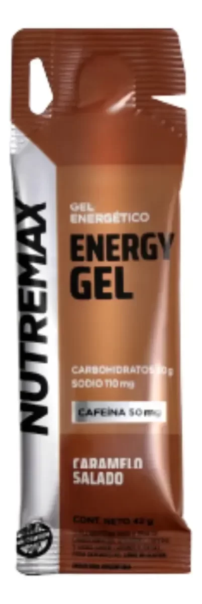 Producto - Energy gel Con Cafeina caja x12 u - NUTREMAX - 4