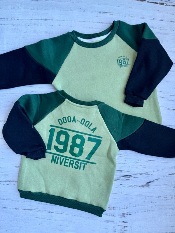 Producto - Buzo Frisa combinado Verde