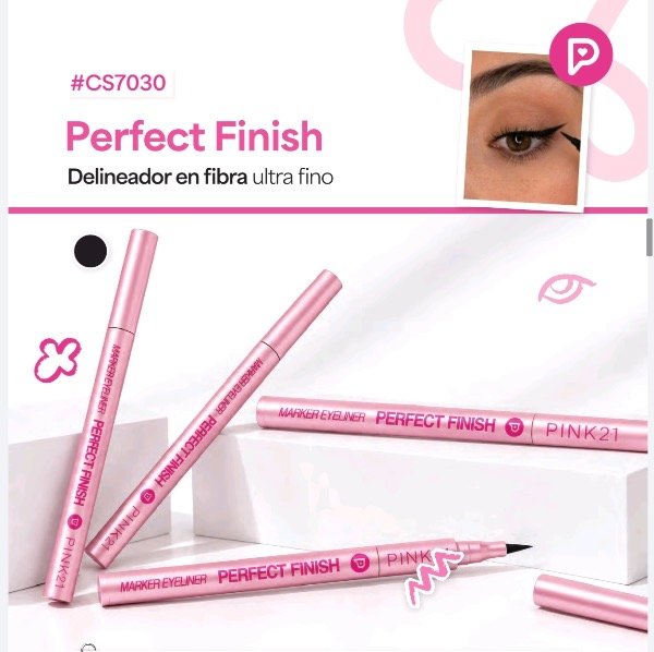 Producto - Delineador en fibra Pink21 - 0