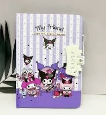 Producto - Diario intimo con Clave Kuromi