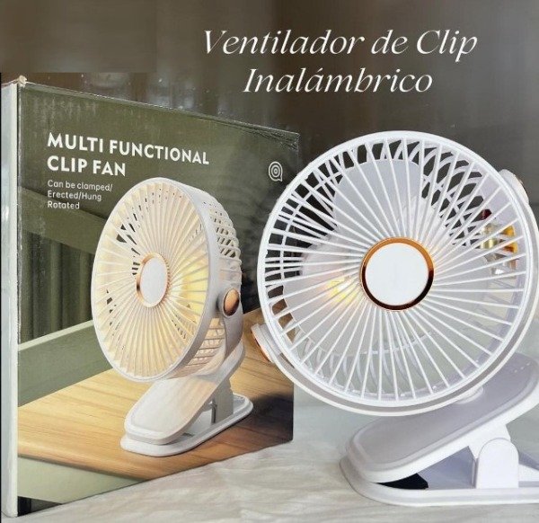 Producto - MINI VENTILADOR CLIP RECARGABLE