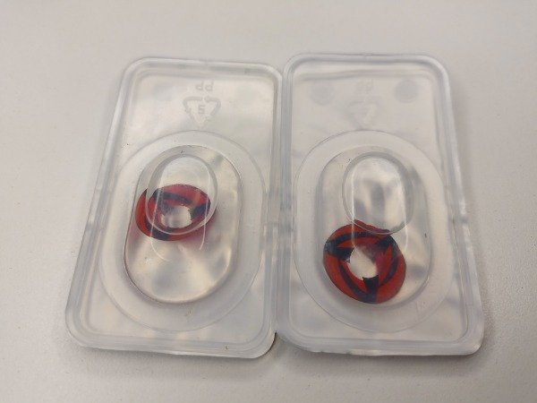 Producto - Lentes de contacto rojos sharingan kakashi - 0