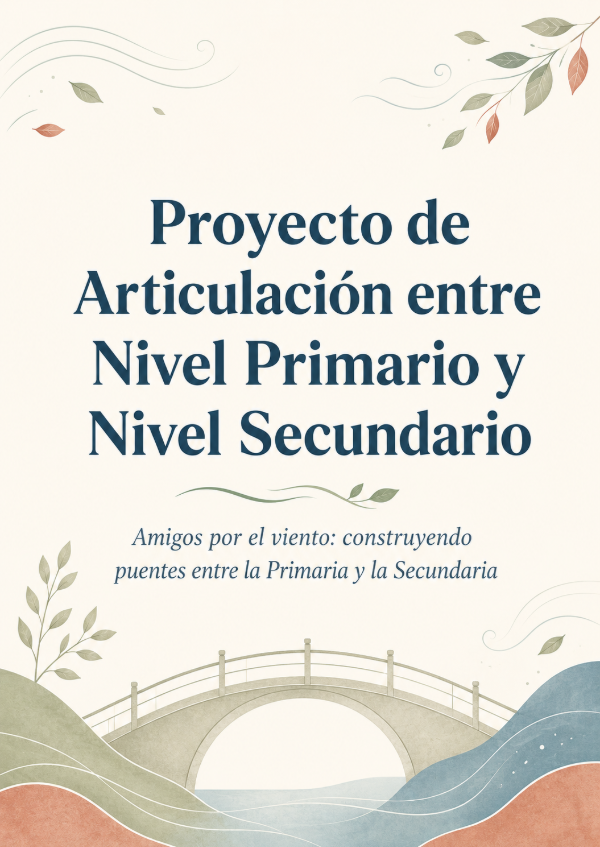 Producto - Proyecto de Articulación entre Nivel Primario y Nivel Secundario