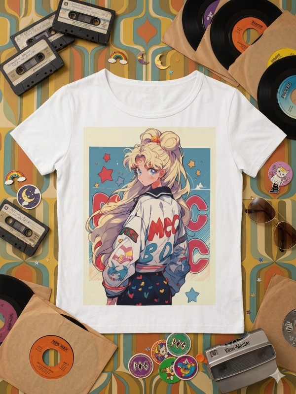 Producto - Remera Mujer Sailo Moon 5