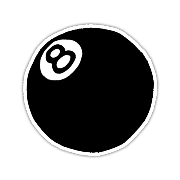 Producto - Sticker Blanco y Negro Diseño 14
