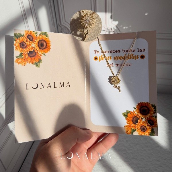 Producto - Combo Girasol: Collar + Ramo - 2