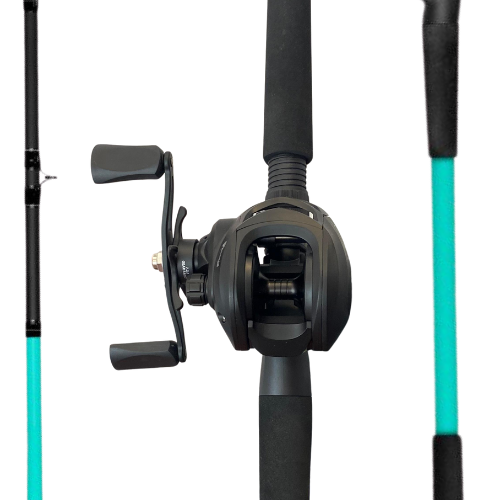 Producto - Combo caña Kawana BG 2,44m + Reel Sumax Atenas 7000
