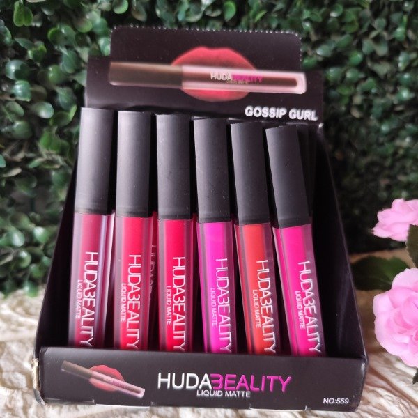Producto - Labial liquido HUDA (tapa negra) - POR MENOR