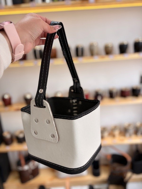 Producto - Canasta matera blanca