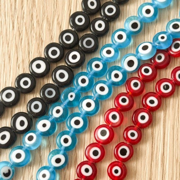 Producto - Tira de Ojo Turco de Vidrio 8mm
