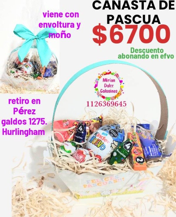 Producto - Canasta de pascua