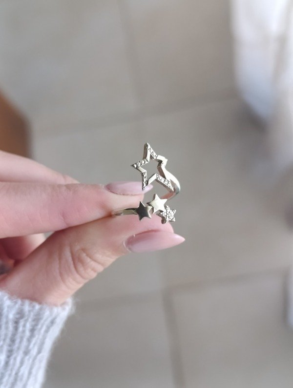 Producto - Anillo regulable estrellas - 2