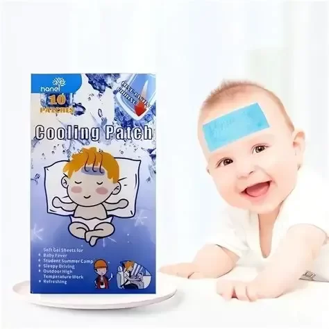 Producto - parche gel frio para bajar fiebre MC0076