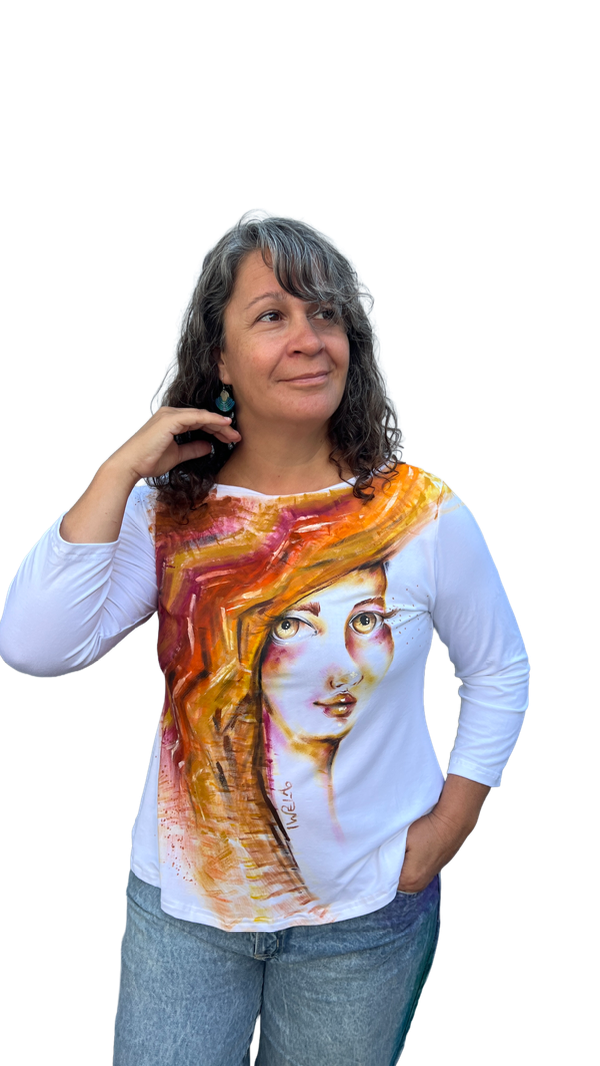 Producto - Remera bote Mujer de montaña