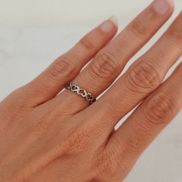 Producto - Anillo corazones