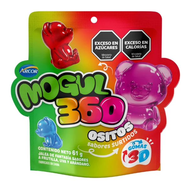 Producto - GOMITA MOGUL 360 OSITOS x20x25gr