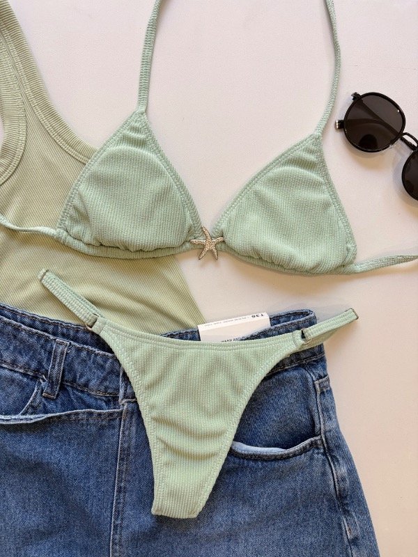 Producto - Bikini Estrella Verde L