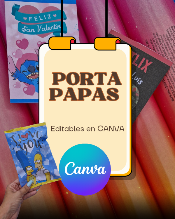 Producto - ENVOLTORIOS PARA PAPAS (EDITABLES EN CANVA)