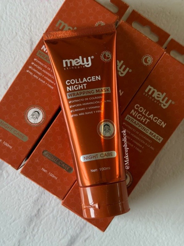 Producto - MASCARILLA FACIAL COLAGENO 100 ML  - MELY - 12 UNIDADES