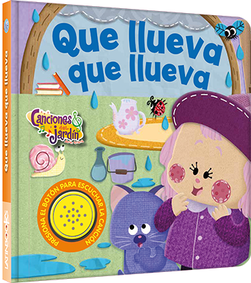 Producto - QUE LLUEVA QUE LLUEVA -  CANCIONES DEL JARDÍN