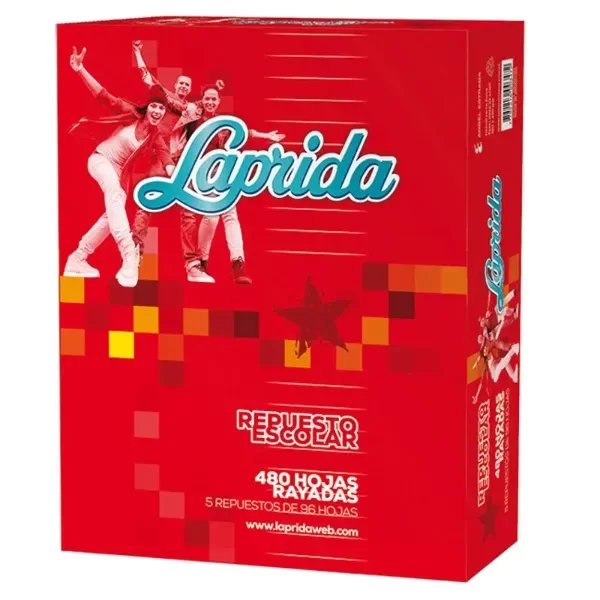 Producto - Repuesto LAPRIDA x480 hojas