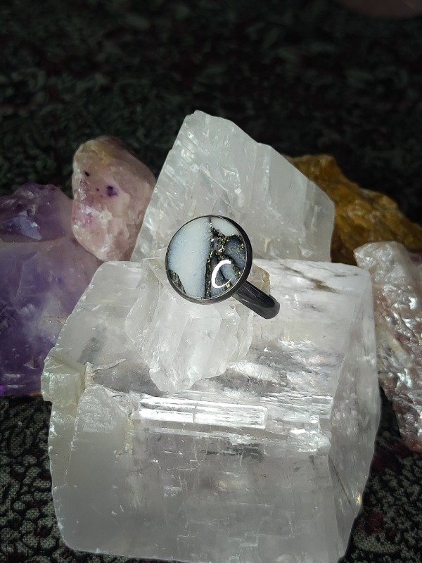Producto - Anillo White Marble