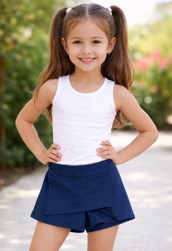 Producto - Pollera Pantalón Rústico - COD 1018