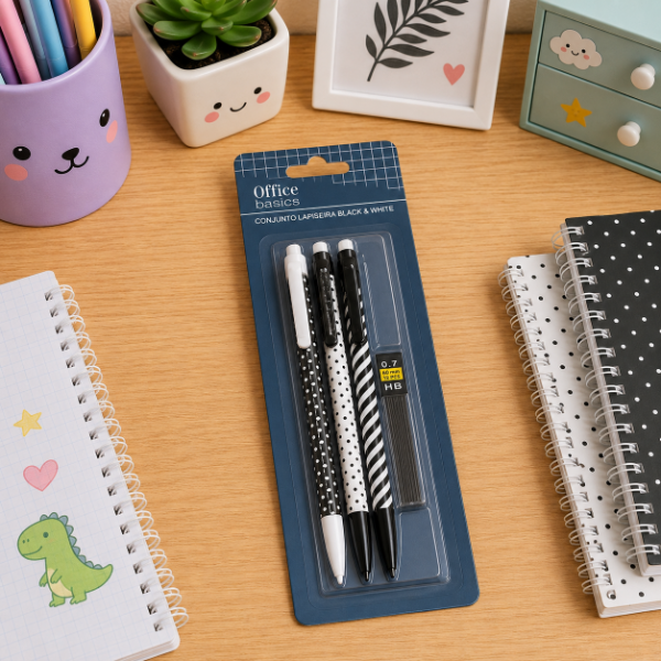 Producto - SET X 3 LAPICES MECÁNICOS Y REPUESTO