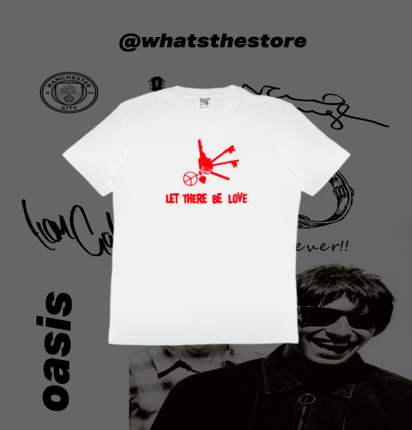 Remera Let there be love
