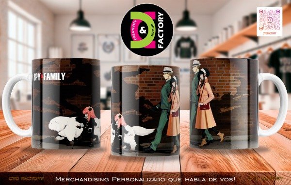 Producto - Taza - Anime - Spy x Family - TZ-RT-BL-11OZ-39-ANM-SXF