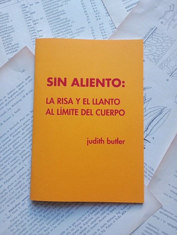 Producto - SIN ALIENTO: la risa y el llanto al límite del cuerpo de Judith Butler
