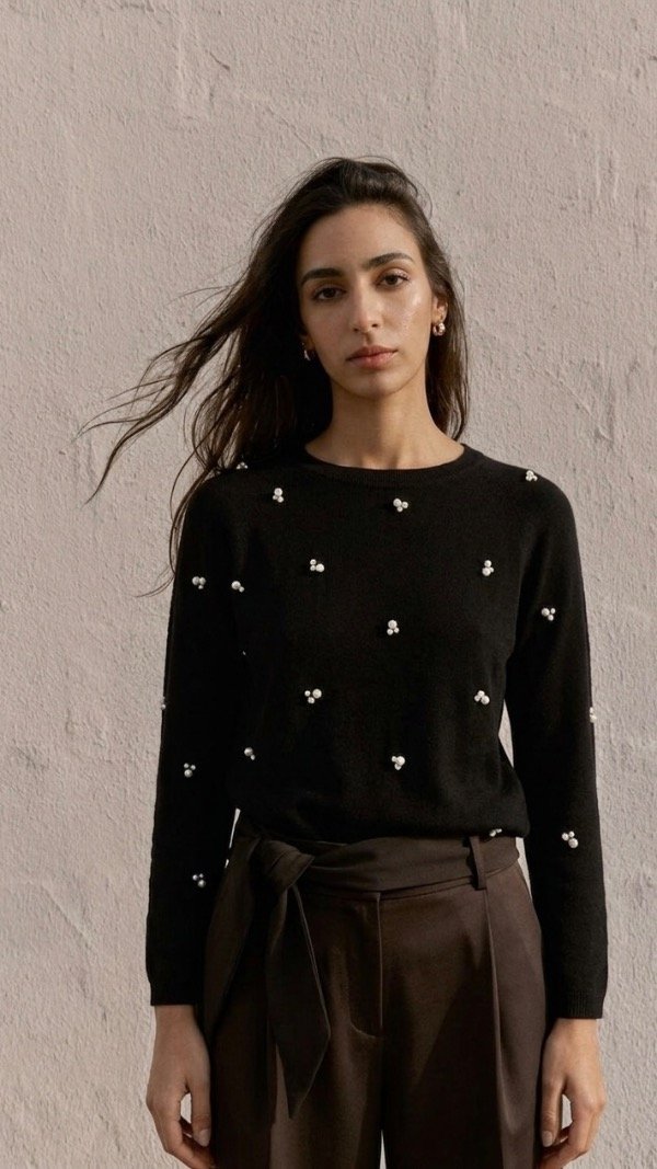 Producto - Sweater perlas Zara