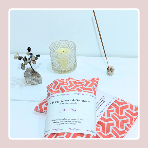 Producto - ALMOHADILLA DE SEMILLAS - MODELO CORAL
