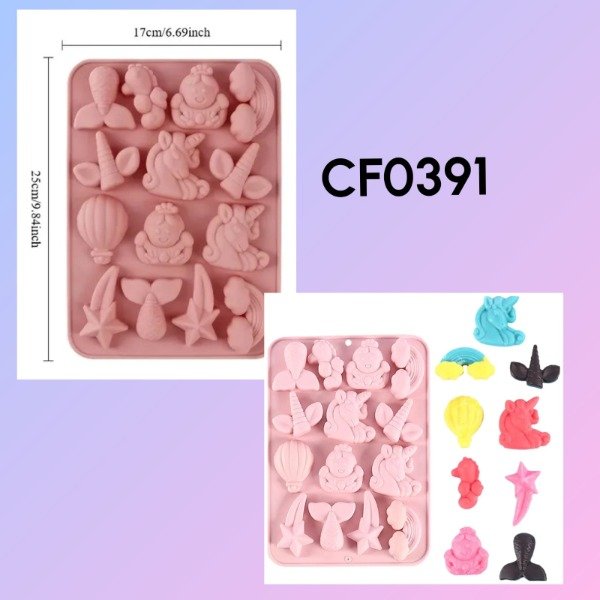 Producto - UNICORNIO Y ARCO IRIS - CF0391