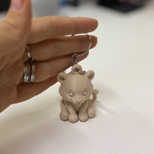 Producto - Llavero Animalitos León en Impresión 3D 7760