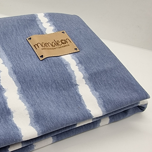 Producto - Fular Elástico Batik Azul