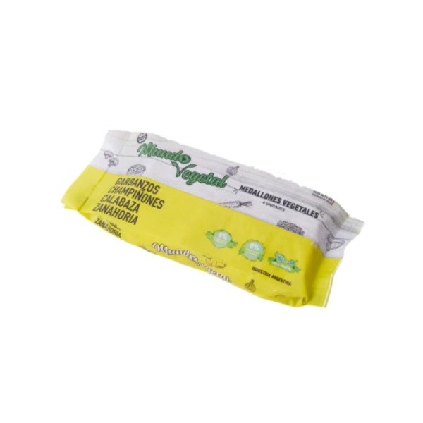 Producto - Hamburguesas -MUNDO VEGETAL- de legumbre x 4unid SIN TACC (varios sabores)