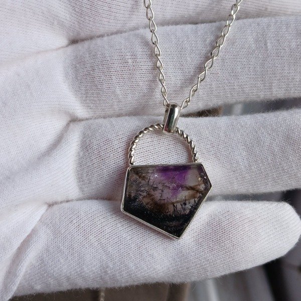 Producto - Dije Plata 925 Super 7 - Super Seven cabujon 2 - 8