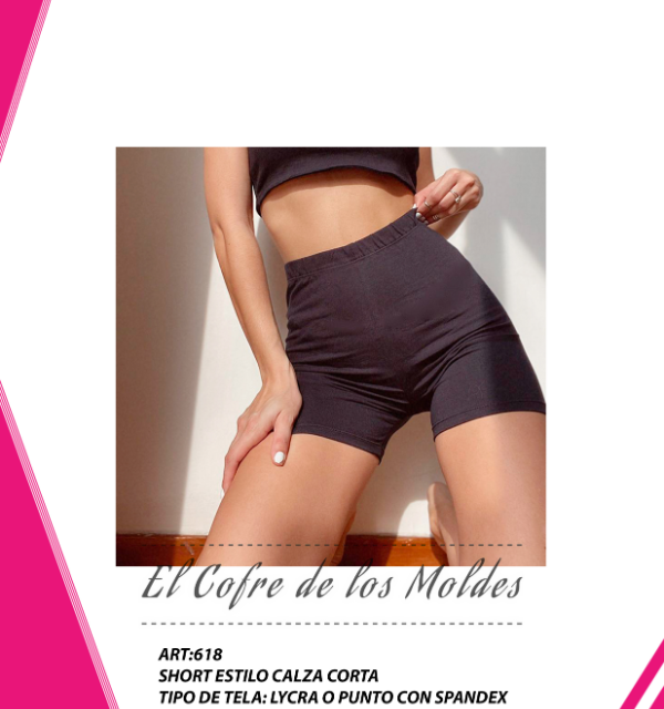 Producto - Short Estilo Calza Corta -Pack Talles 3XL al 7XL-