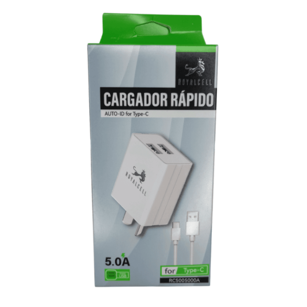 Producto - CARGADOR 5.0A ROYALCELL