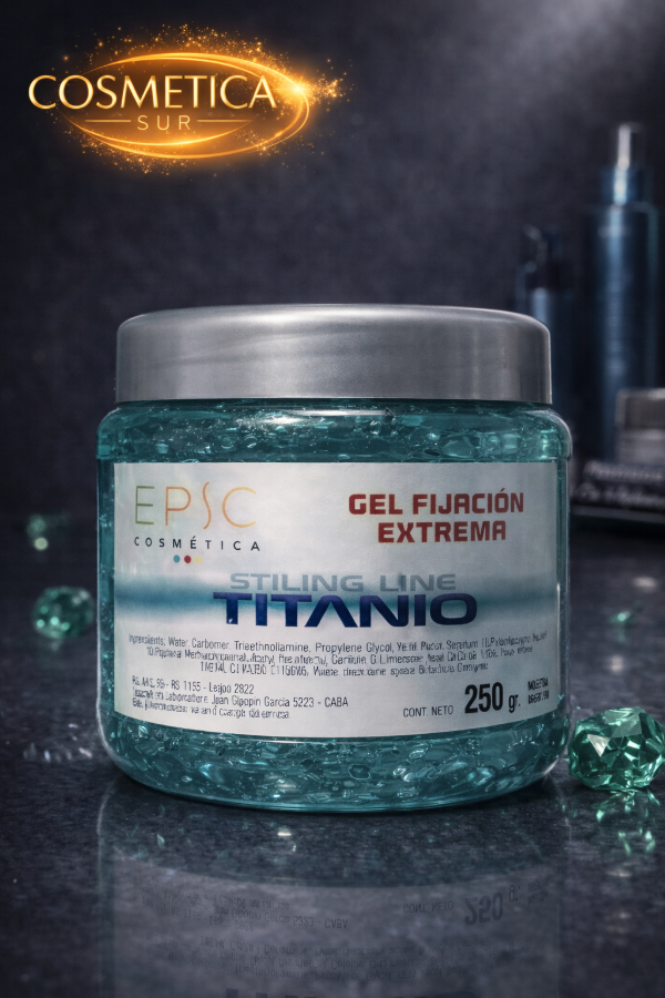 Producto - gel fijación extrema titanio epic x 250 grs