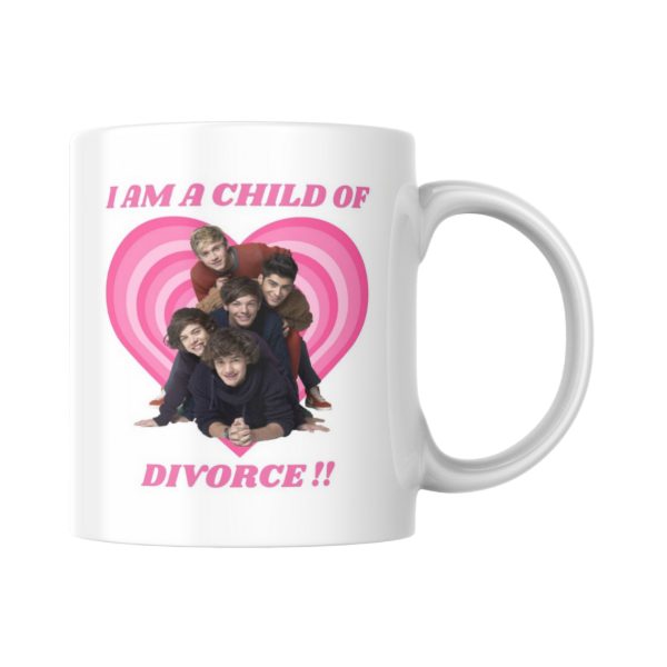 Producto - Taza Child Of Divorce Meme One Direction