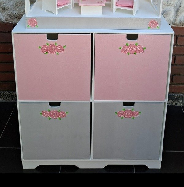 Producto - MUEBLE JUGUETERO CON 4 CAJONES - 0
