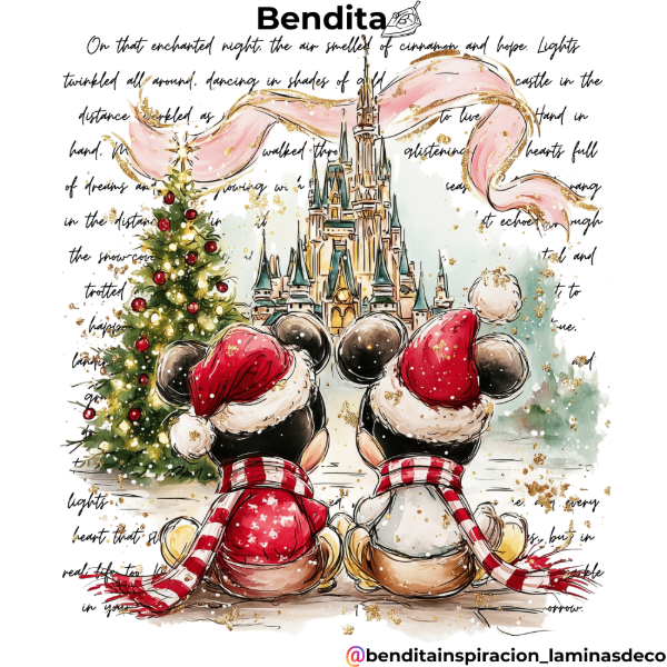 Producto - Bendita Plancha 014 Navidad Mágica