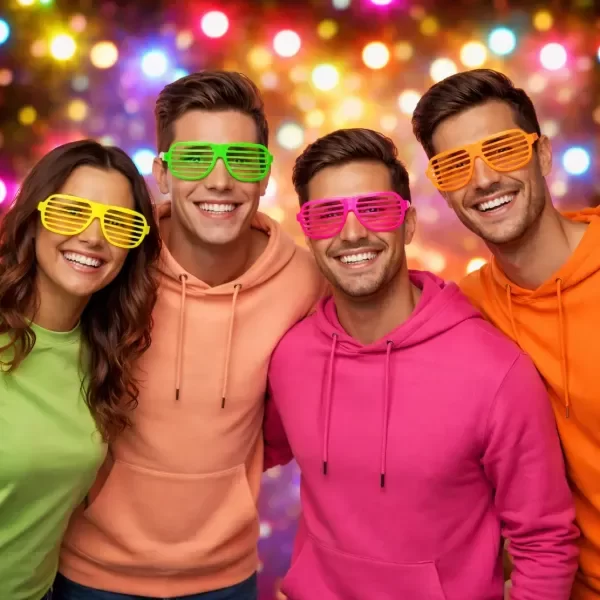 Producto - 12 Lentes Anteojo Flogger Fluor