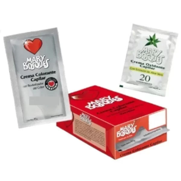 Producto - MARY BOSQ+OXIG 8 RUBIO CLARO X6UNID