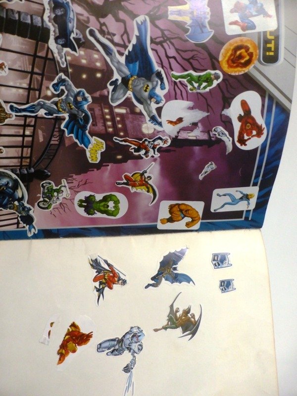 Producto - BATMAN REUSABLE STICKER BOOK - DC COMICS - 2010 - 5
