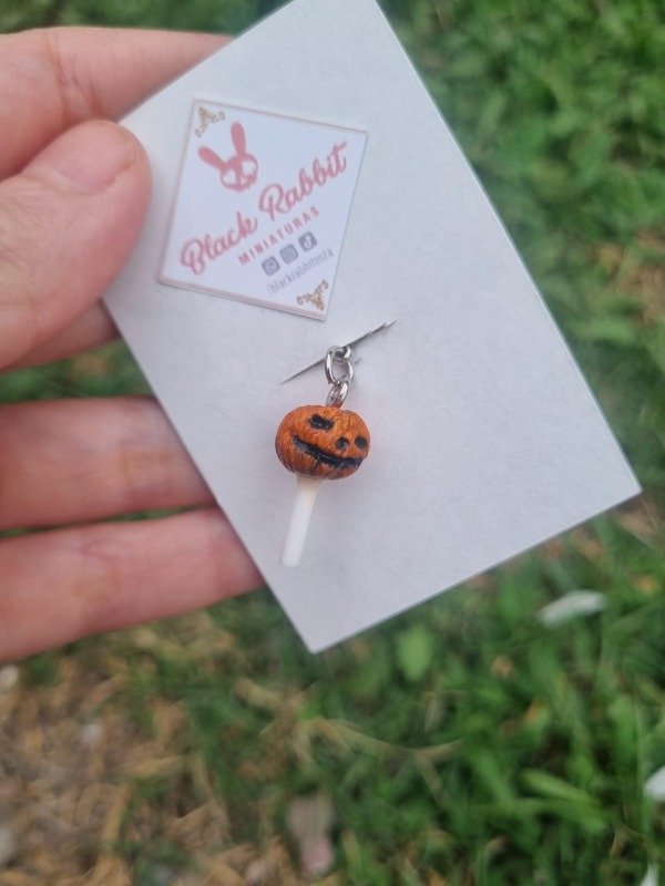 Producto - Chupetín Calabaza con strap A